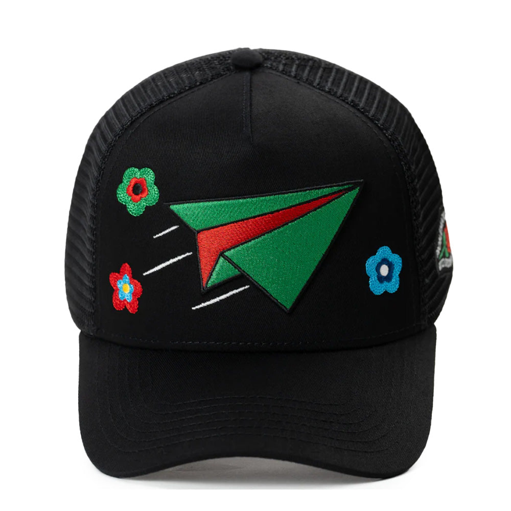 Paperplane Negro Malla