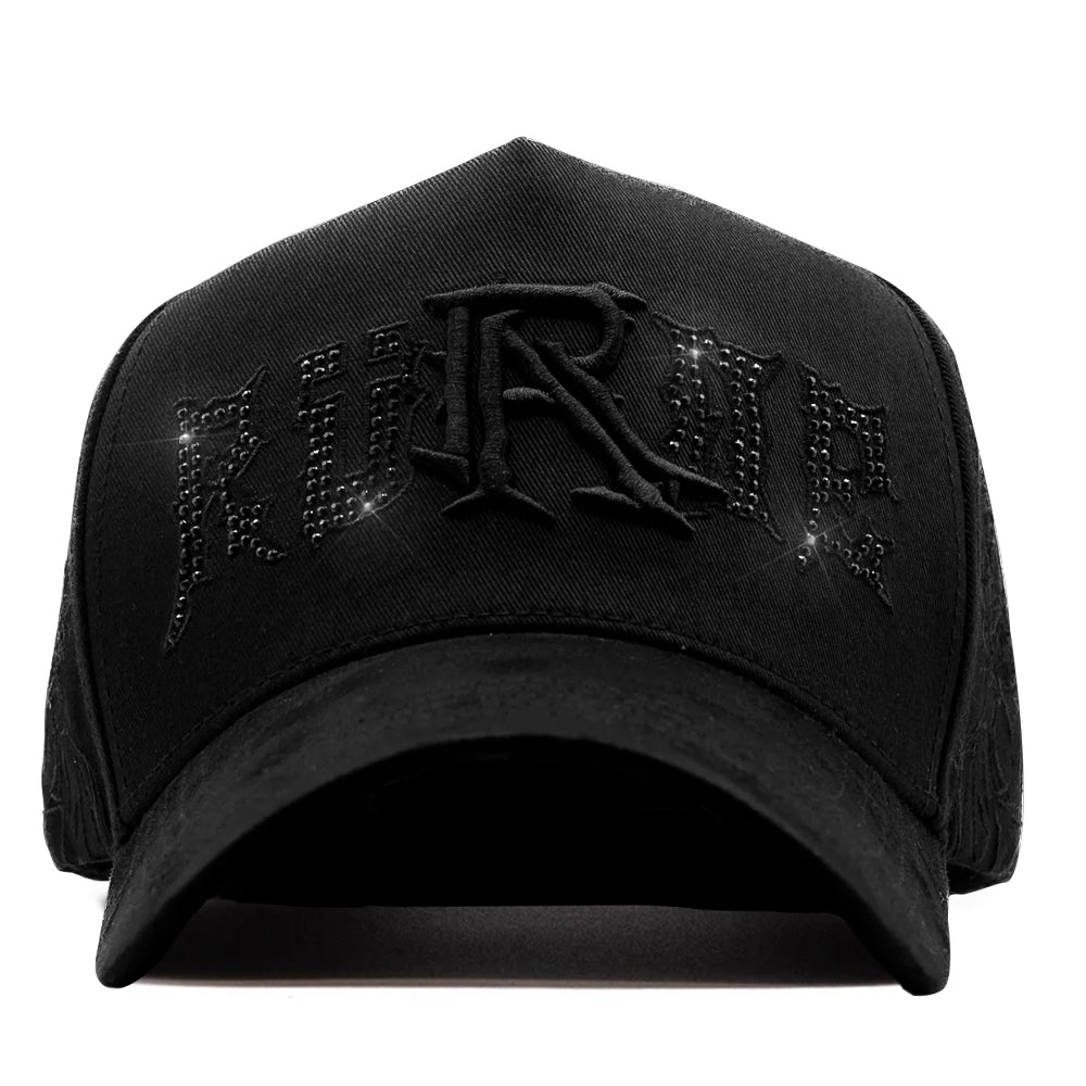 Rude Black Crystals