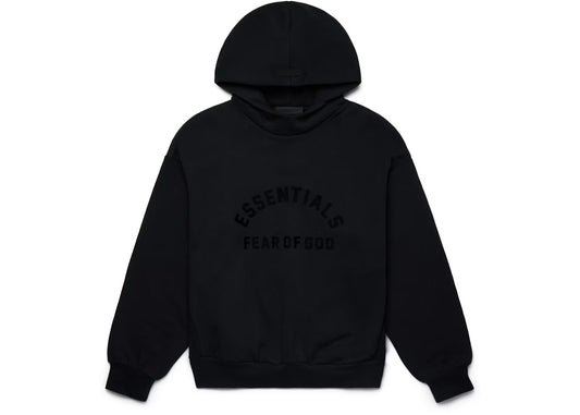 Hoodie Essential Jet Black