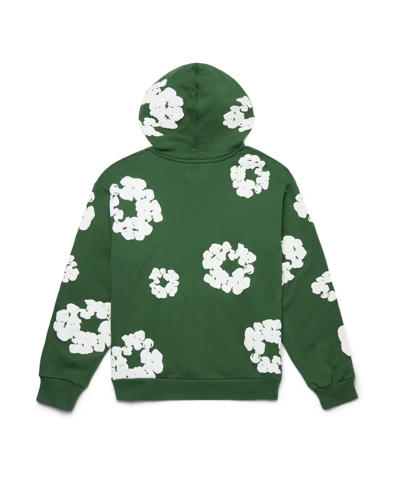 Denim Hoodie Green