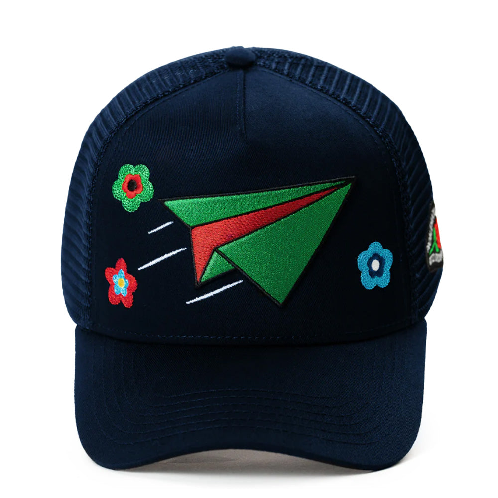 Paperplane Azul Malla
