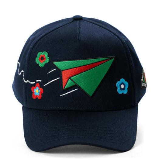 Paperplane Azul Snapback