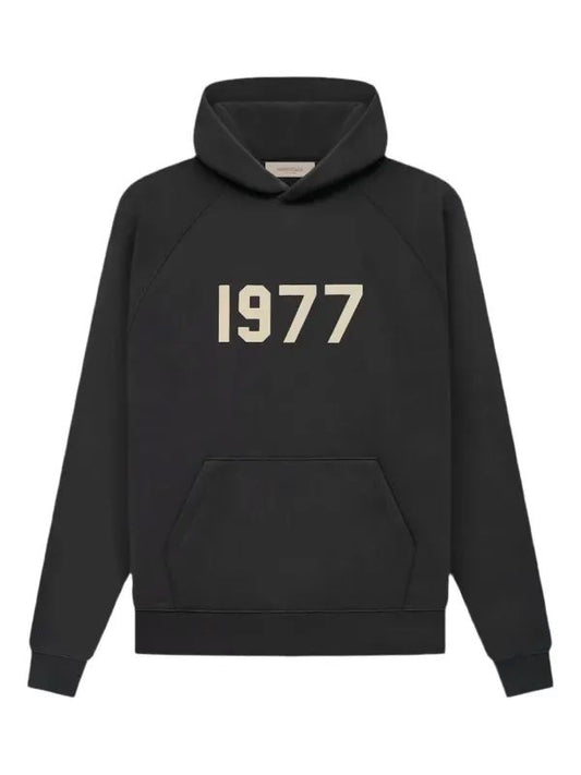 Hoodie Essentials 1977 Color gris obscuro